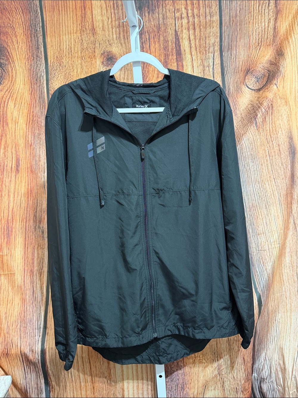 Men’s Hurley Windbreaker Jacket Size Medium